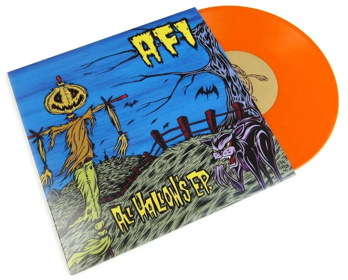 AFI 'ALL HALLOW'S' 10 LP (Orange Vinyl)