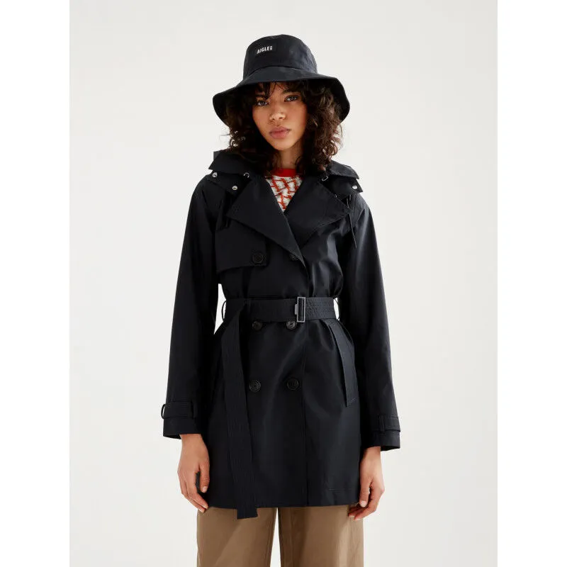 Aigle  Detachable hood short Gore-Tex® trench coat