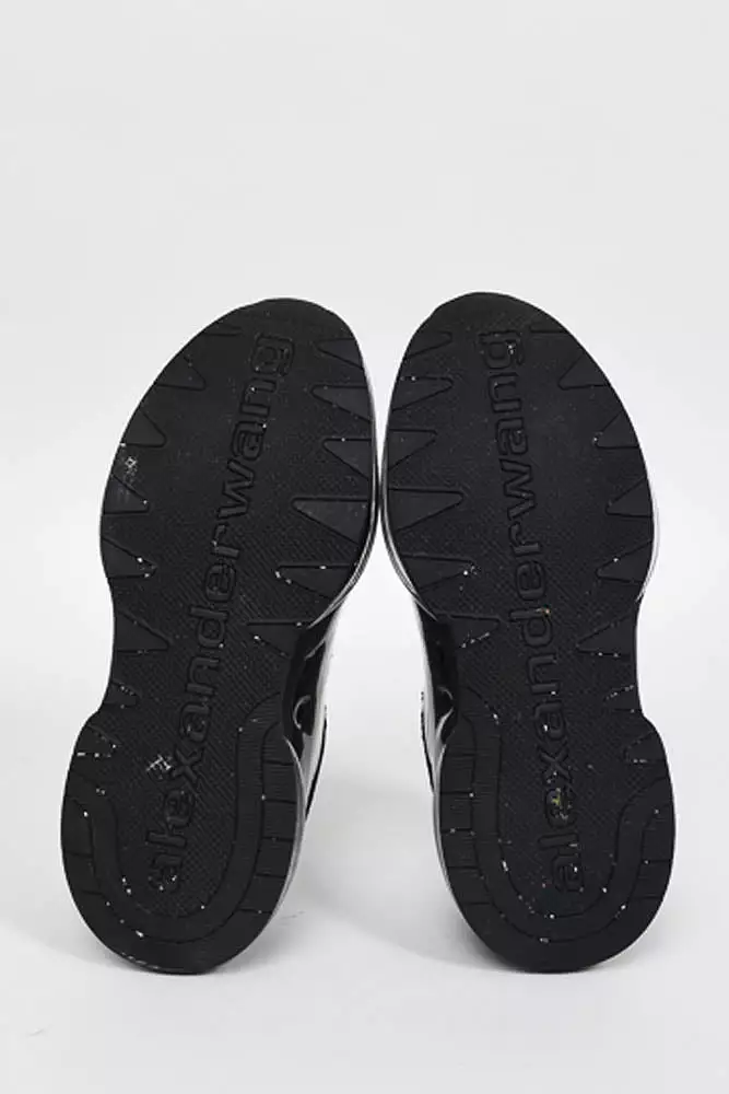 Alexander Wang Black Marbled Effect Sneakers Size 40 Mens