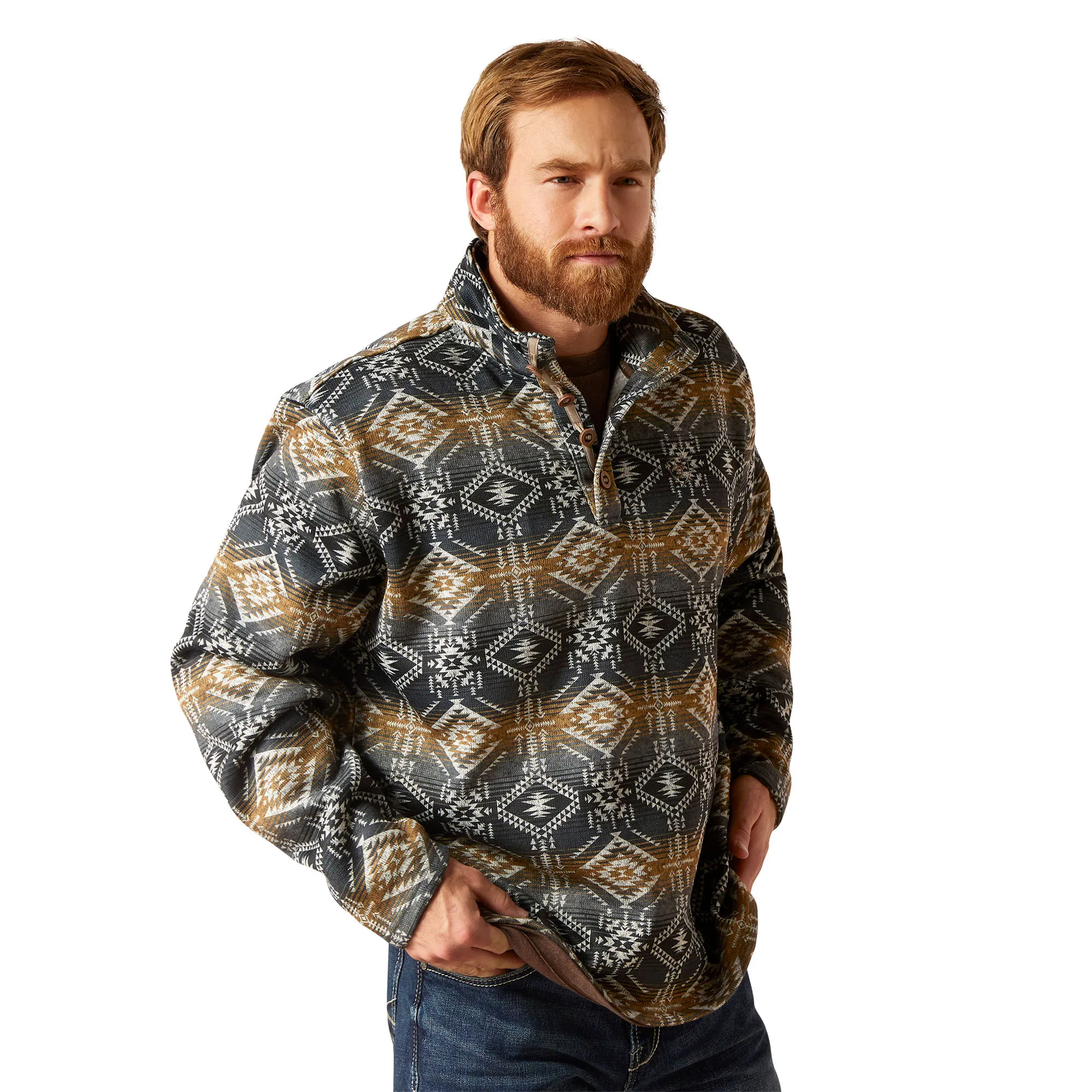 Ariat Mens Brindlewood Serape Sweater