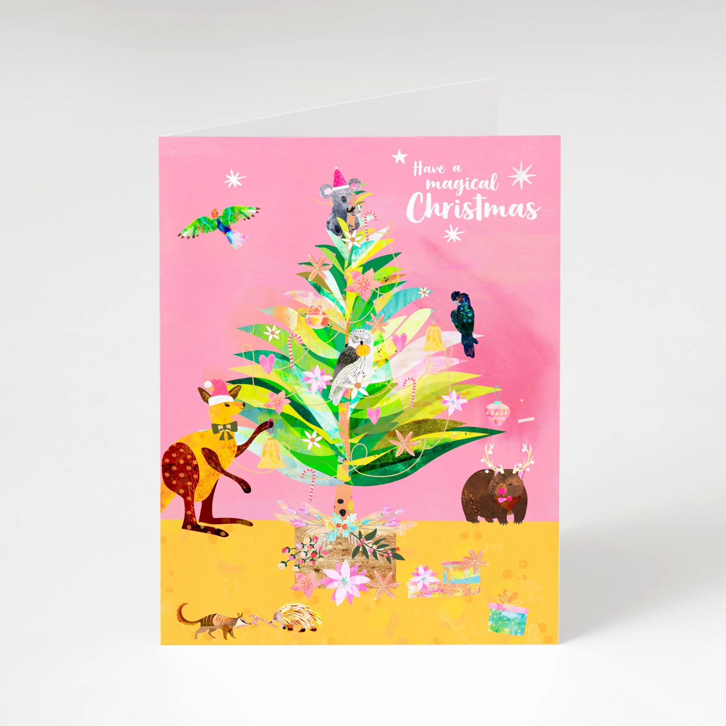 Aussie Christmas Tree - A6 Christmas Card