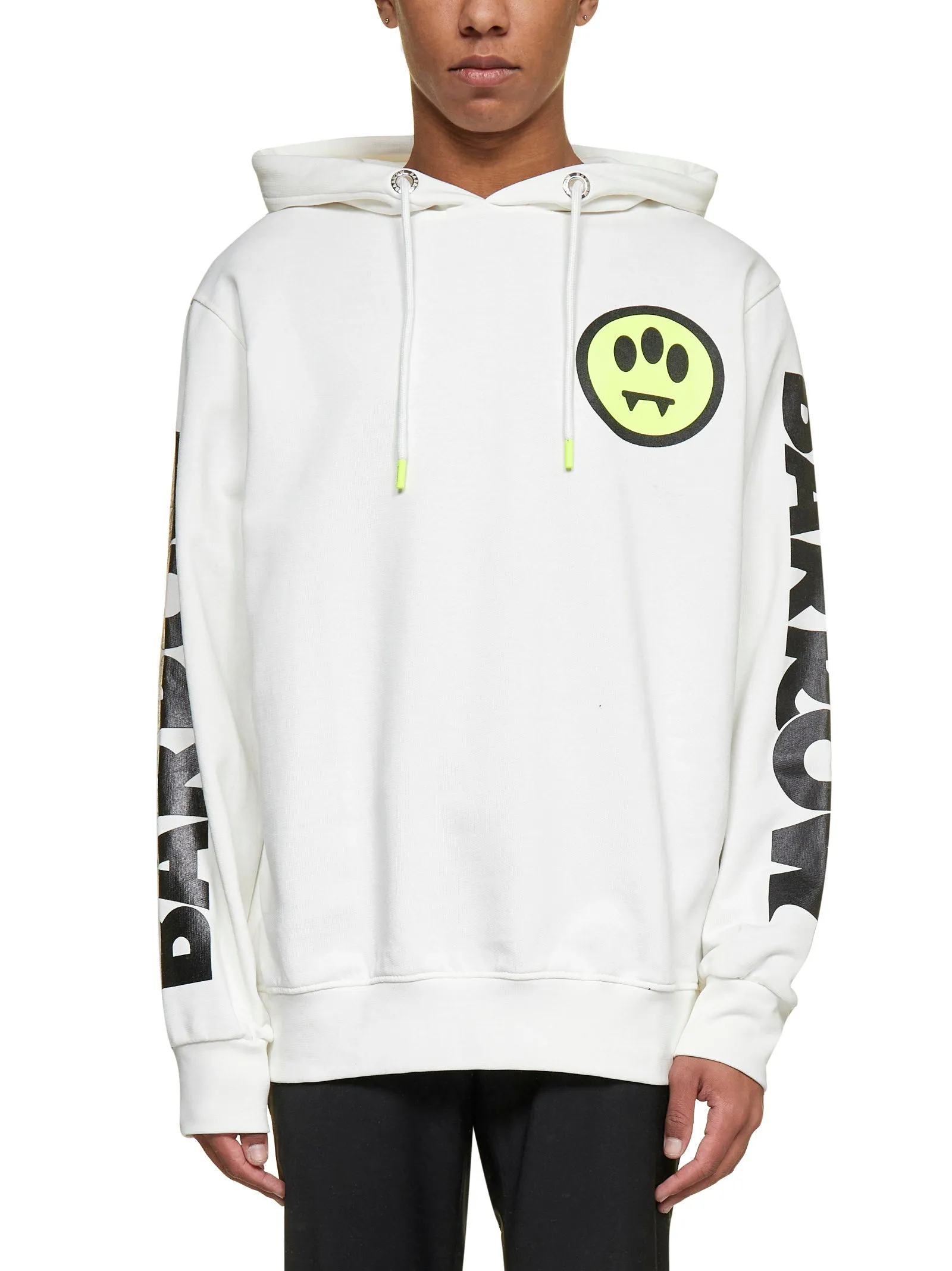 Barrow Logo Printed Drawstring Hoodie