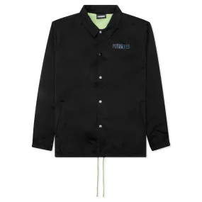 Bended Coach Jacket - Black