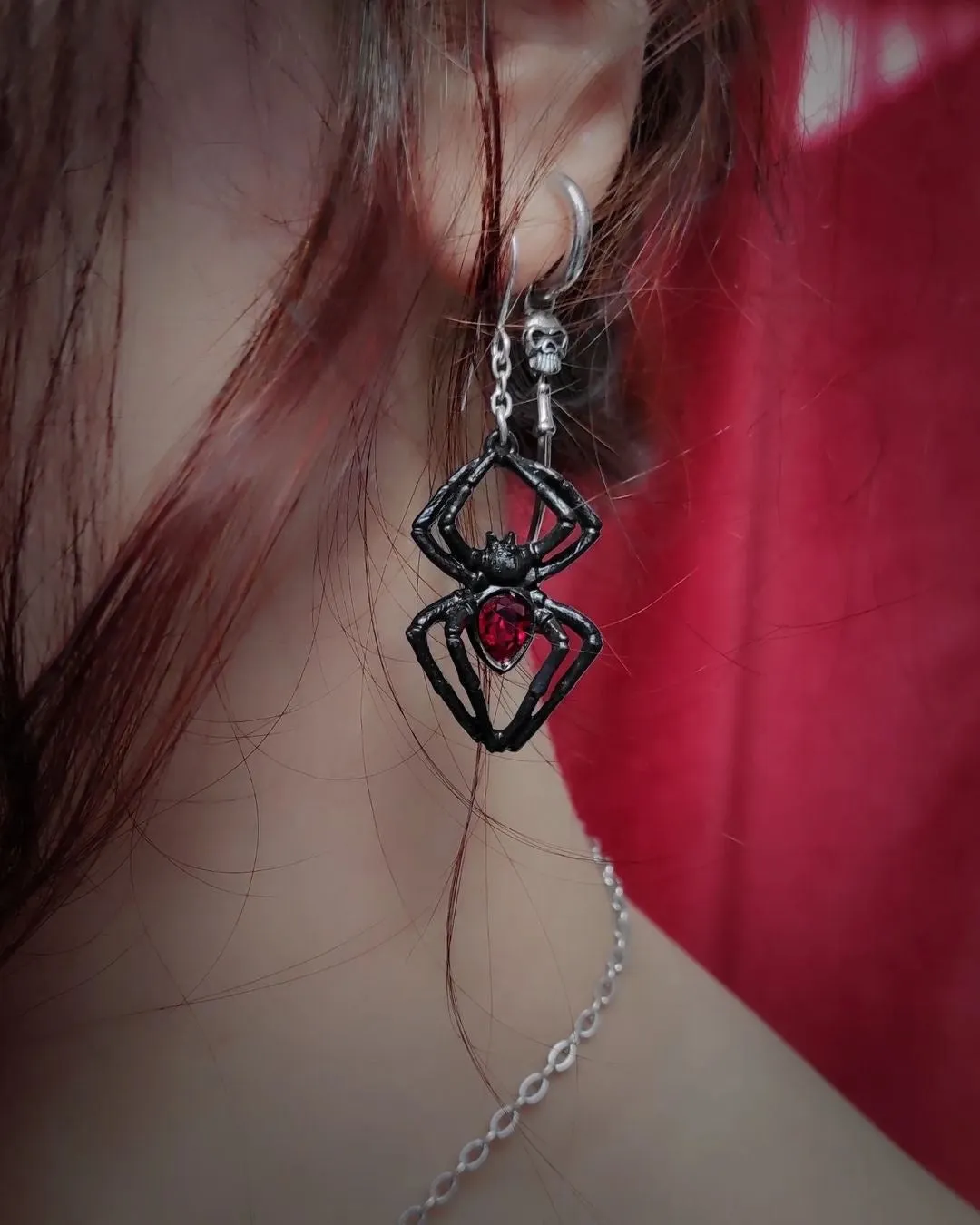 Black Widow Earrings