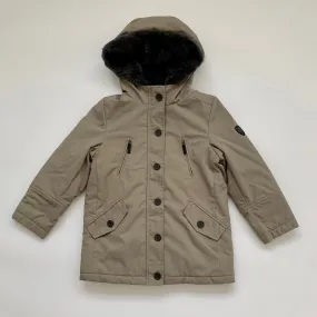 Bonpoint Stone Padded Coat With Fur Lining: 8 Years