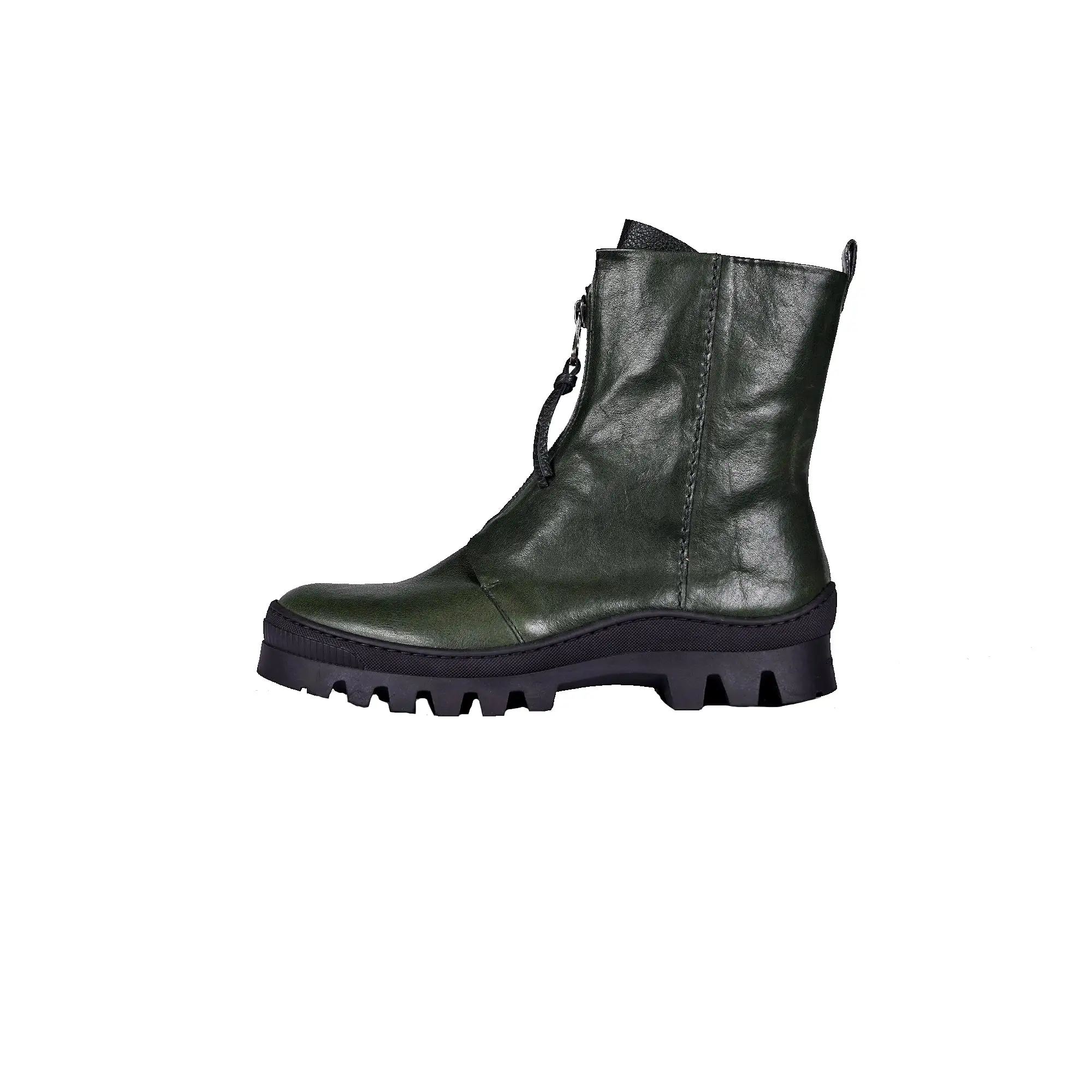 Bootie Zip Mojito Forest Green