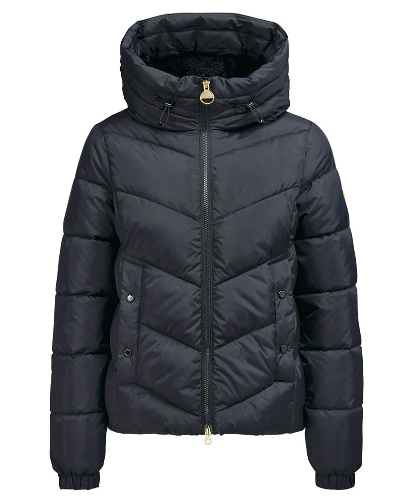 Boston Quilted Jacket                             Black