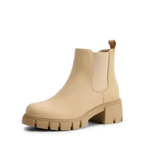 Chunky Lug Sole Chelsea Boots