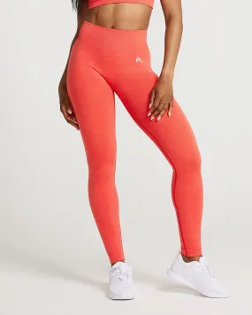 Classic Seamless Leggings | Coral Marl