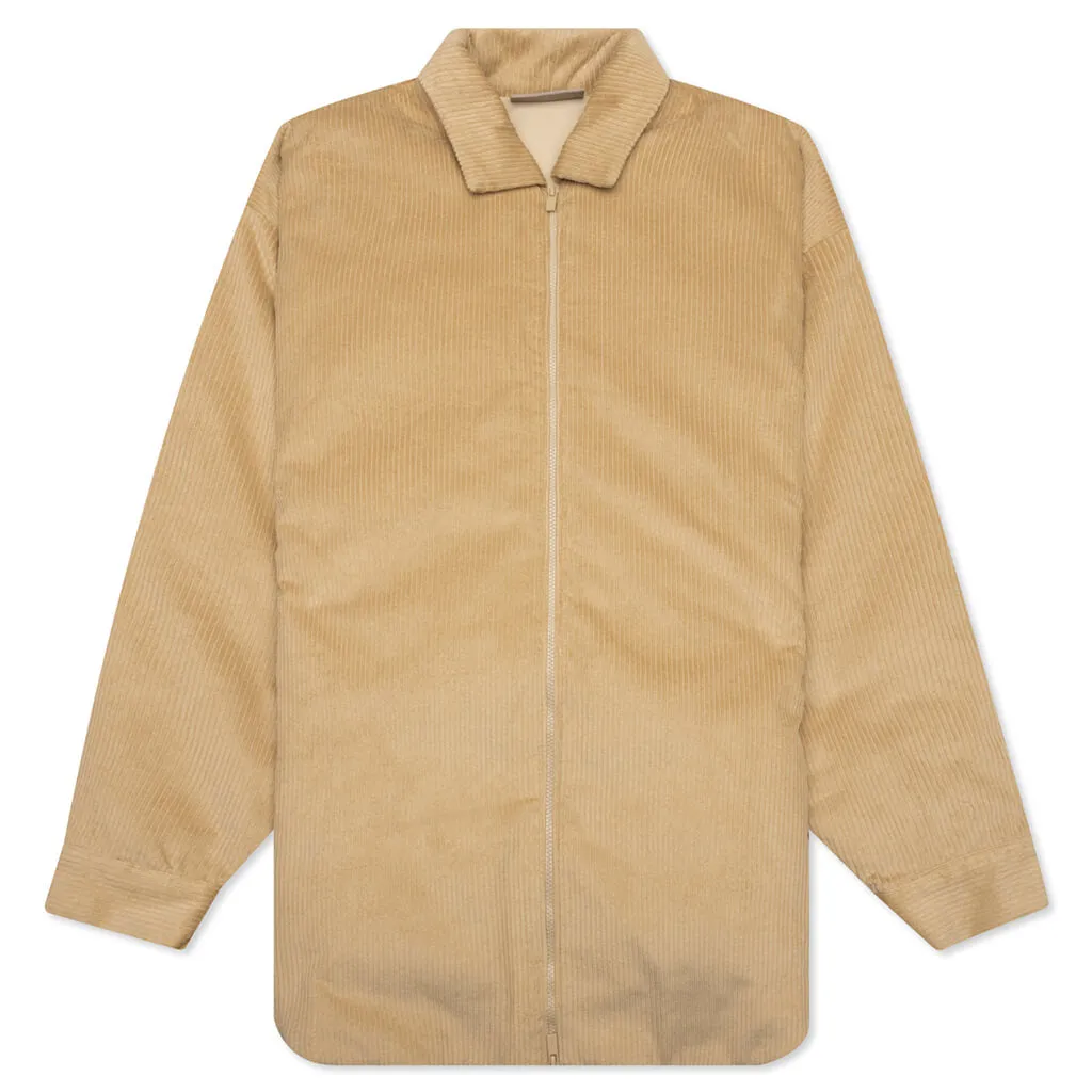 Corduroy Shirt Jacket - Sand