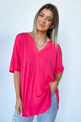 Cosentino Short Sleeve V-Neck Top