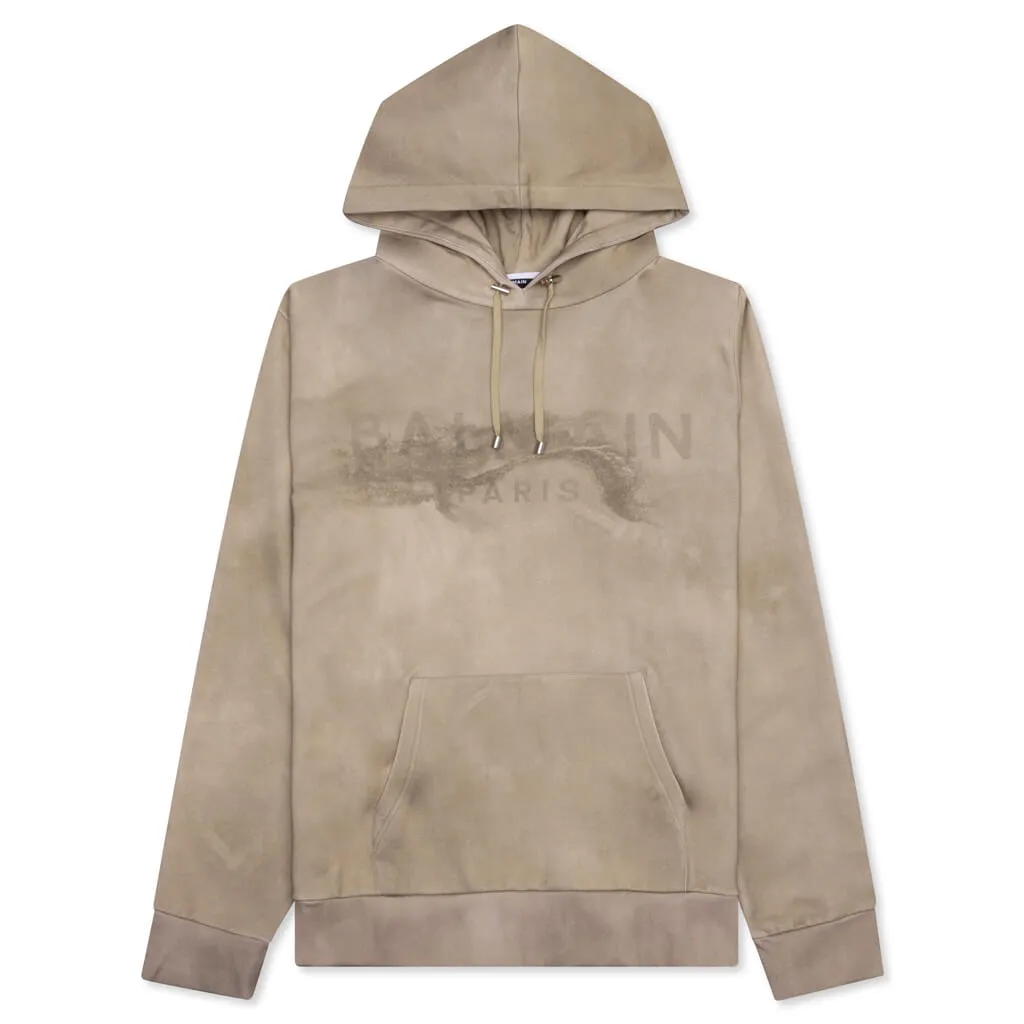 Desert Printed Hoodie - Sable/Taupe