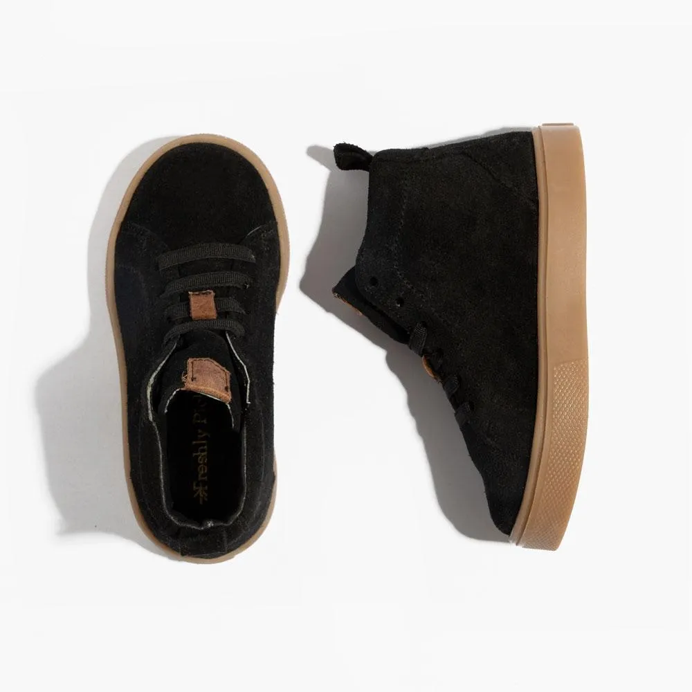 Ebony Suede Leon Sneaker