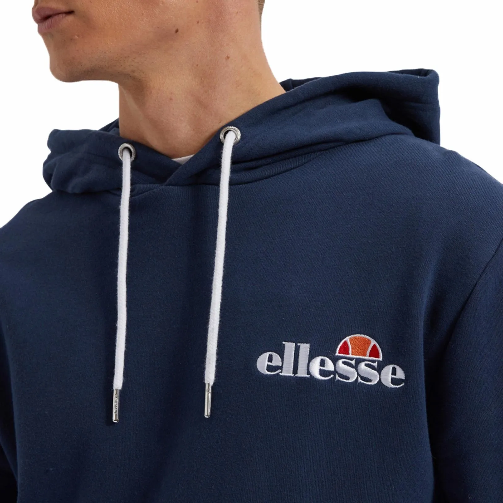 Ellesse Primero Logo Overhead Hoodie Navy