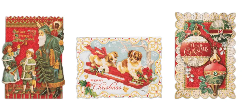 Ephemera Christmas Card Assortment