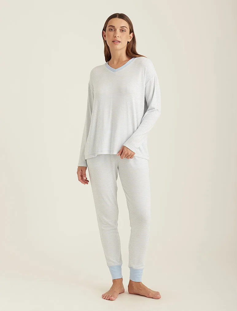 Feather Soft V-Neck Top and Jogger