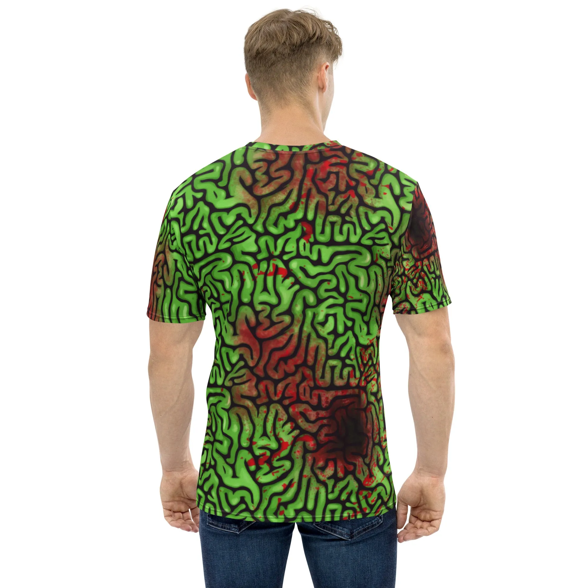 Halloween Bloody Green Brains Unisex T-Shirt