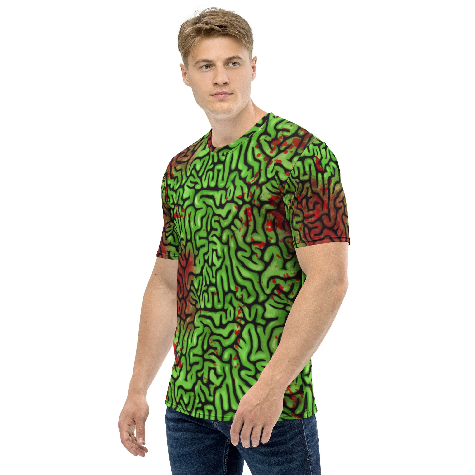 Halloween Bloody Green Brains Unisex T-Shirt