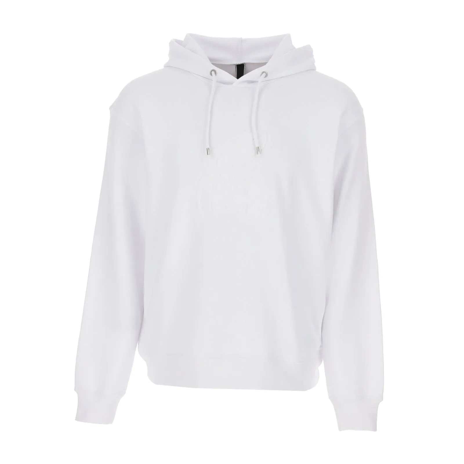 Hogan Logo Embossed Drawstring Hoodie