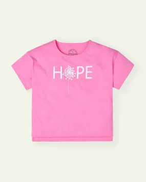 HOPE Boxy Cropped T-Shirt