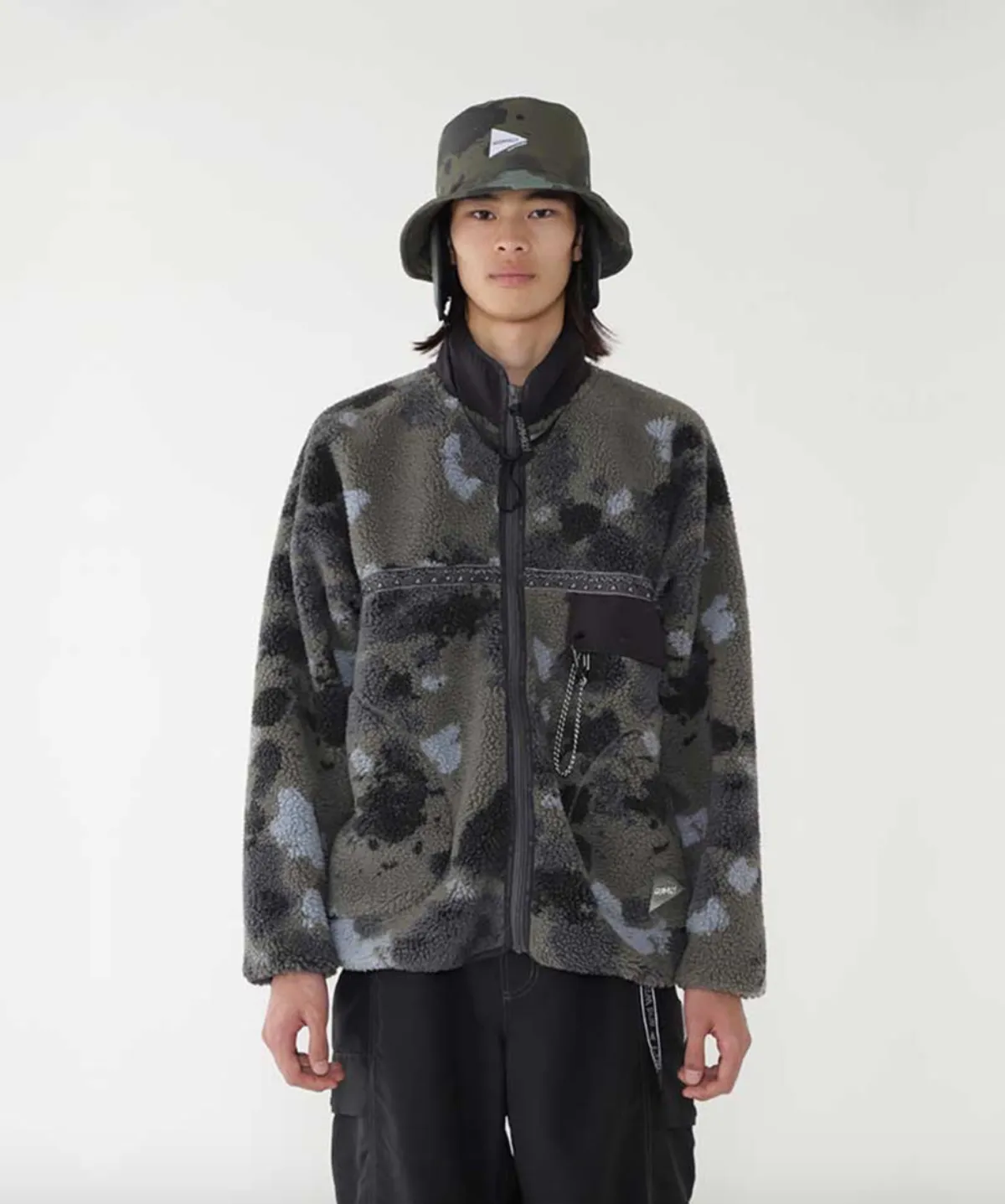 JQ Tape Fleece Jacket - Camo