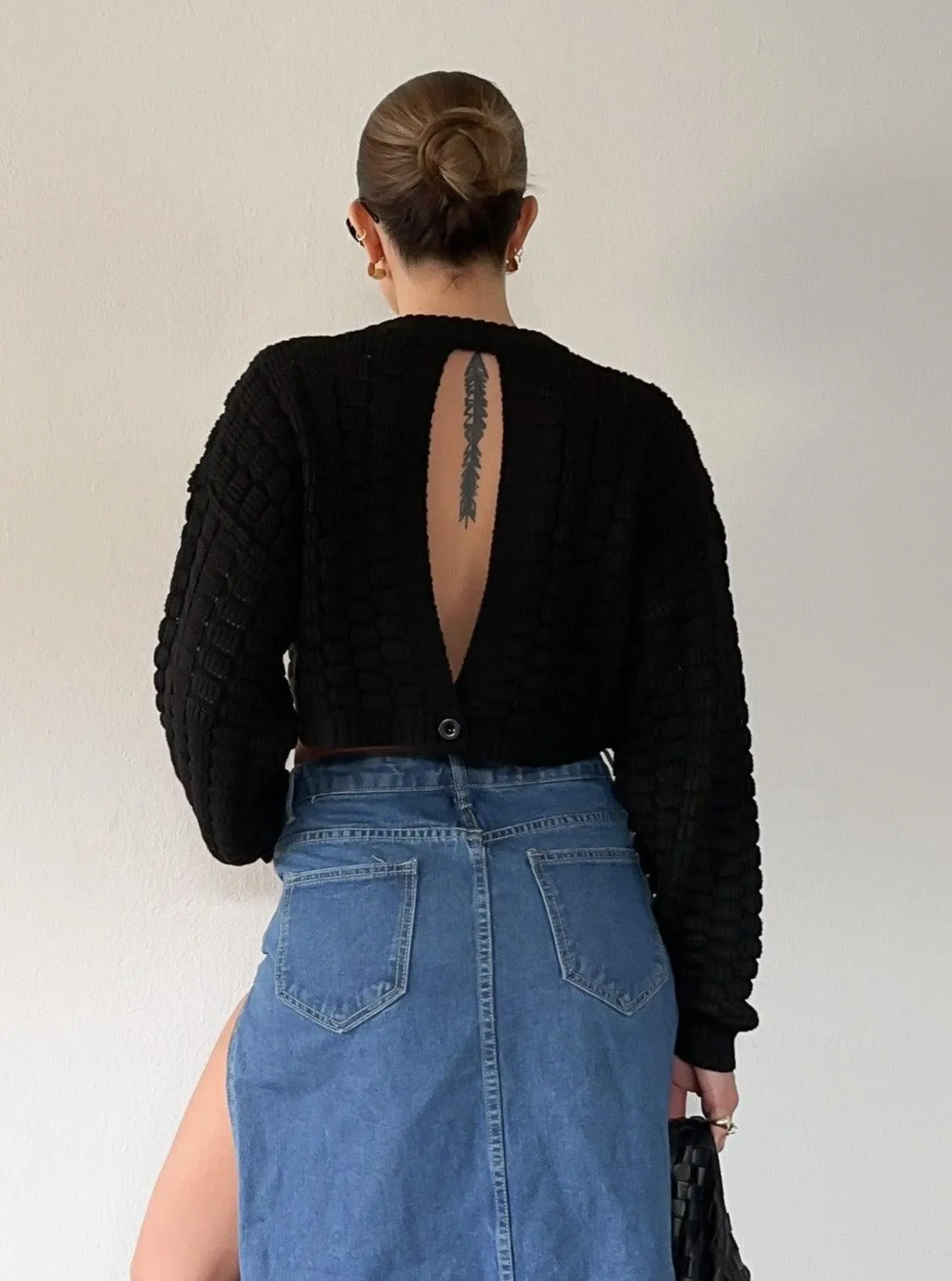 Karma Crop Sweater - FINAL SALE