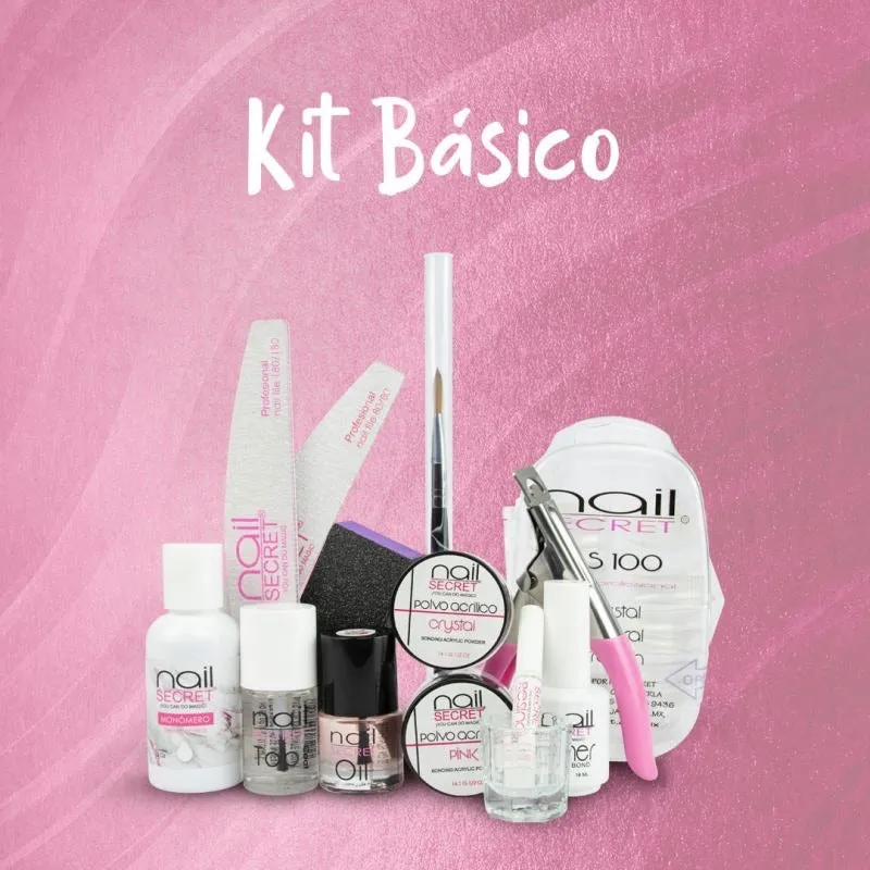 Kit Básico para aplicación Acrílico