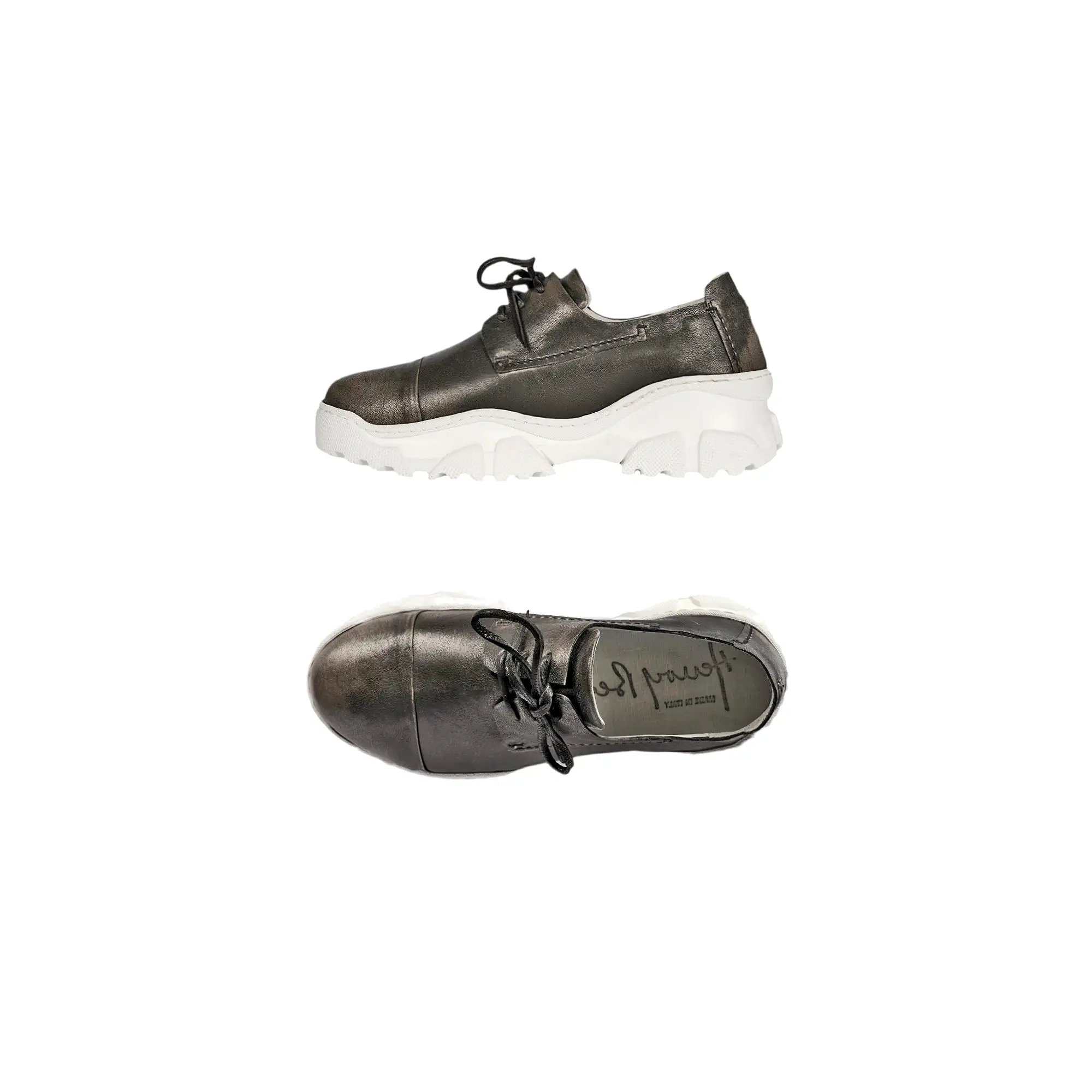 Lace Up Shoe Sfumato Anthracite