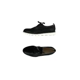 Lace-Up Shoes Star Washed Nero