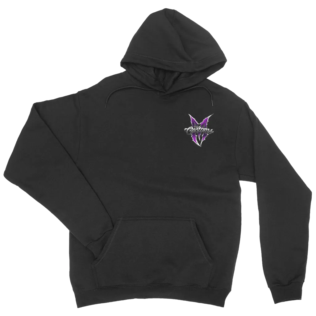 LADIES SKETCHED LOGO PULLOVER HOODIE