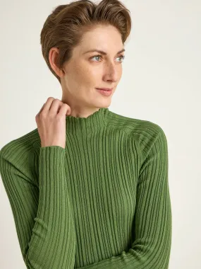 LANIUS Ribbed sweater (GOTS)