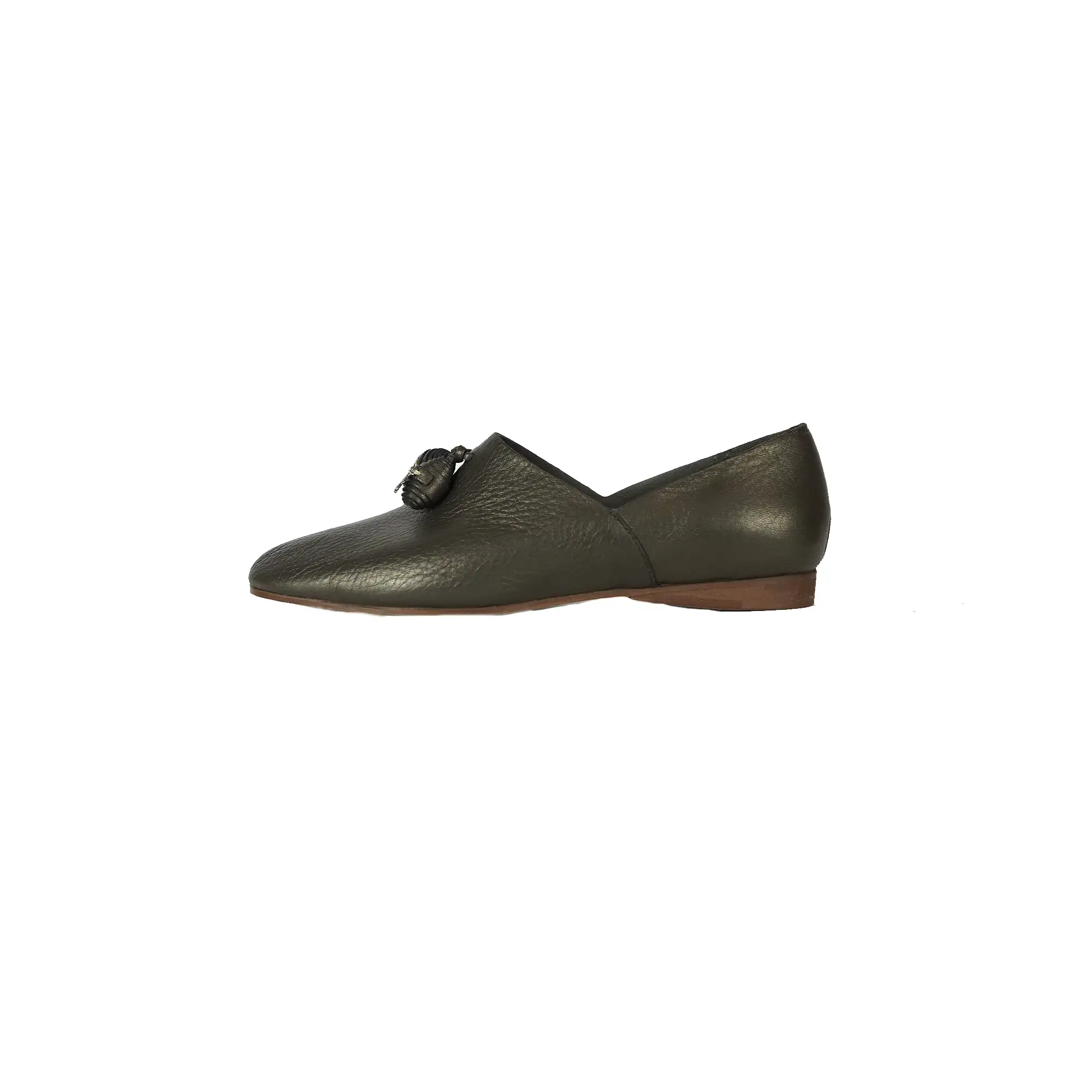 Loafer Cervo Gold Dark Brown