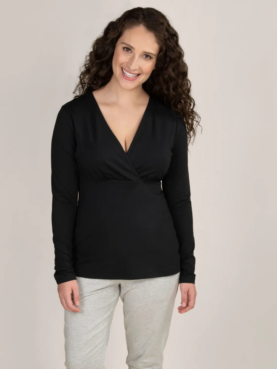 Long Sleeve Nursing Top