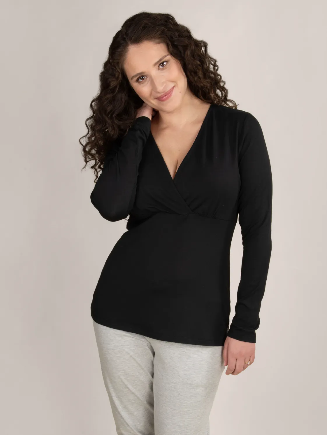 Long Sleeve Nursing Top