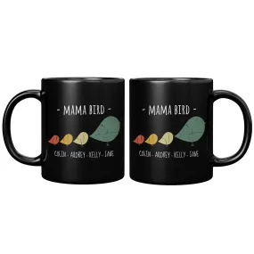 Mama Bird 11oz Mug Black Mannion