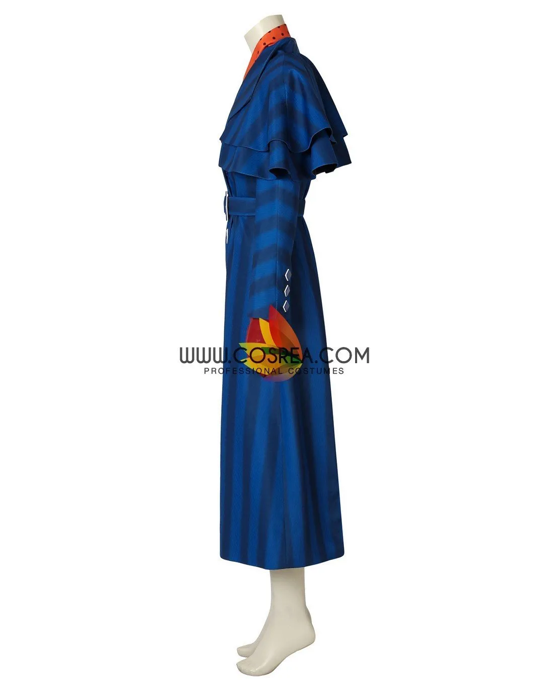 Mary Poppins Returns Navy Blue Uniformed Cosplay Costume