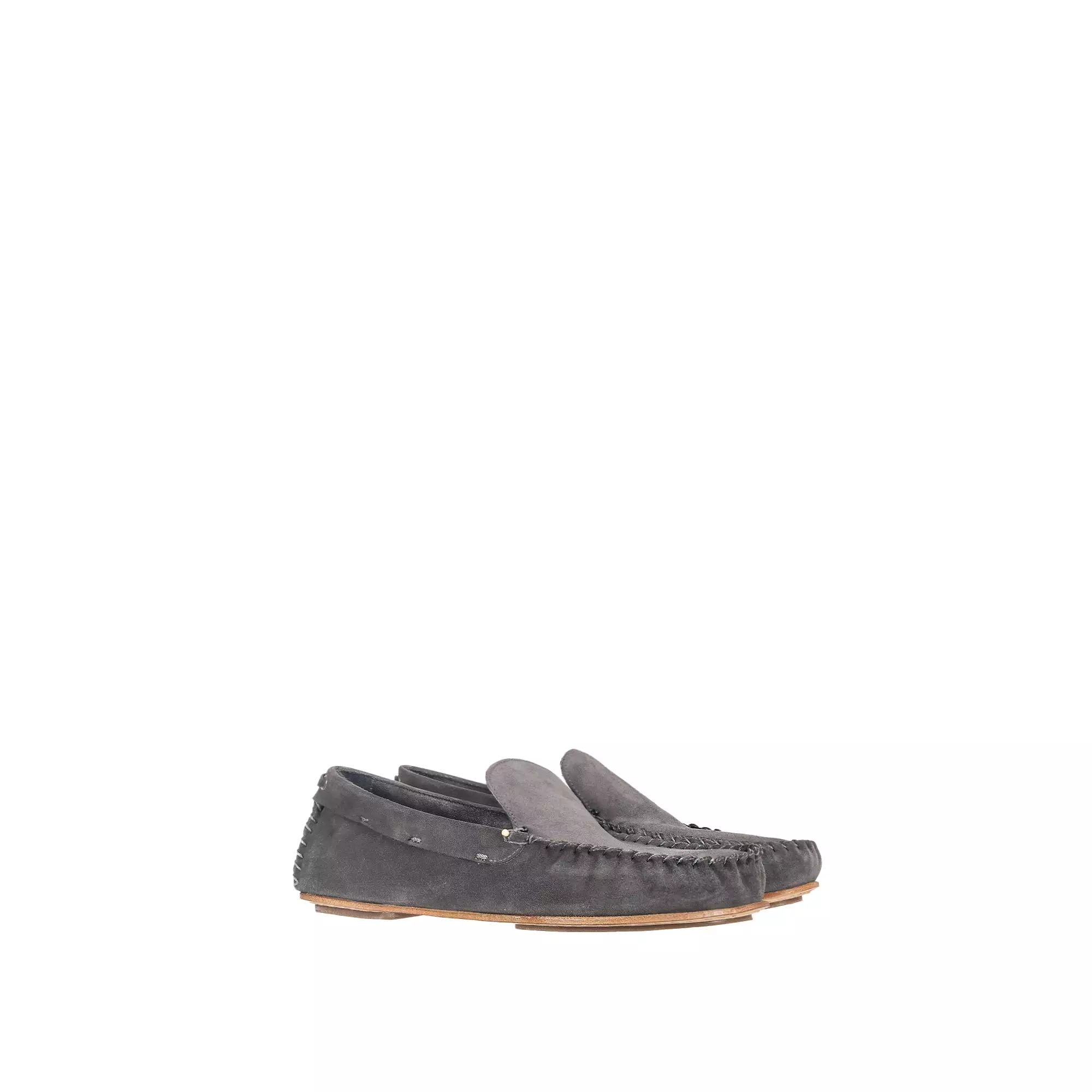 Moccasins Chamois Anthracite Grey