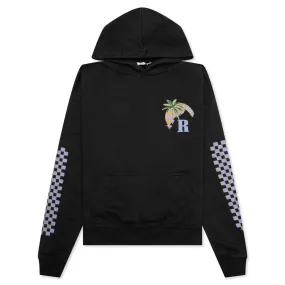 Moonlight Tropics Hoodie - Vintage Black