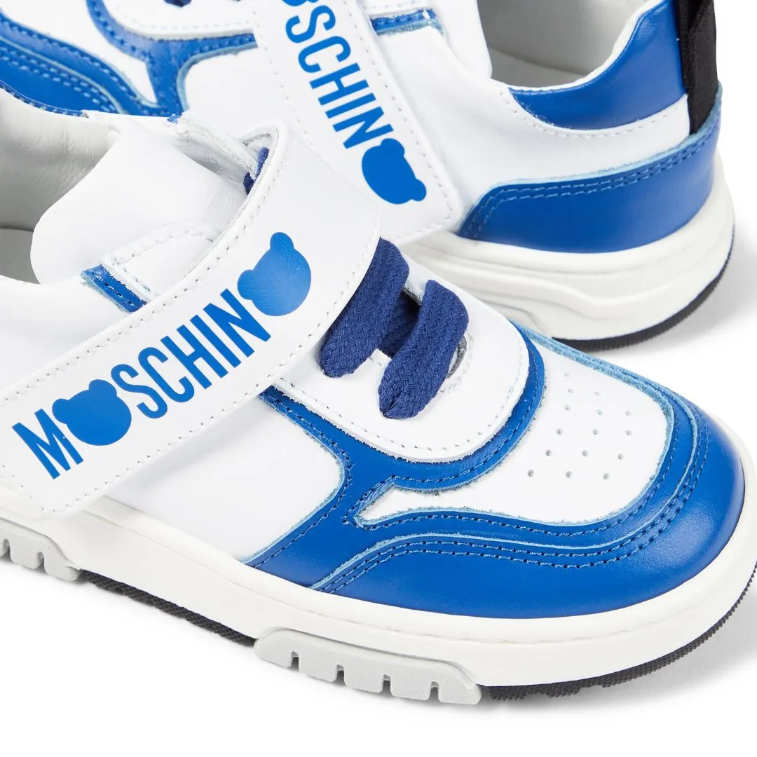 Moschino Sneaker Blue & White