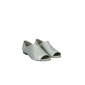 Open Toe Graffiato Silver