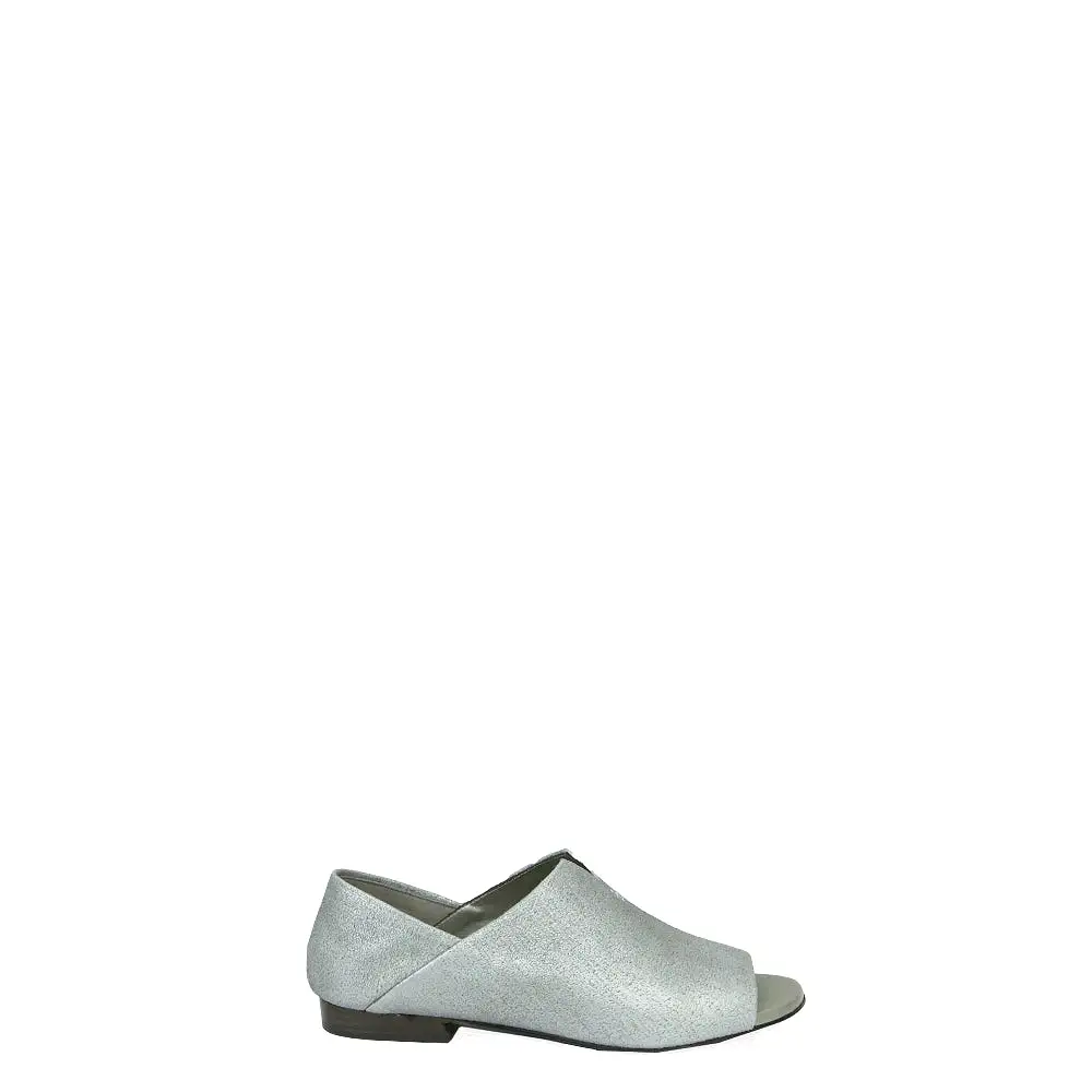 Open Toe Graffiato Silver