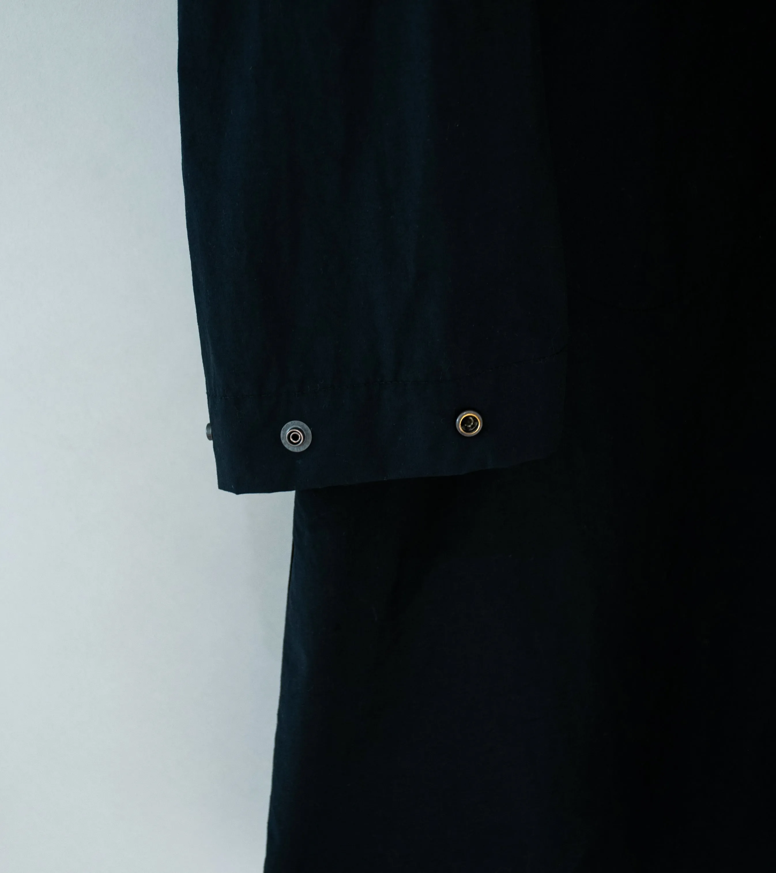 OShin 'The Lawmaker Coat' (Dark Navy Water Repellent Cotton)