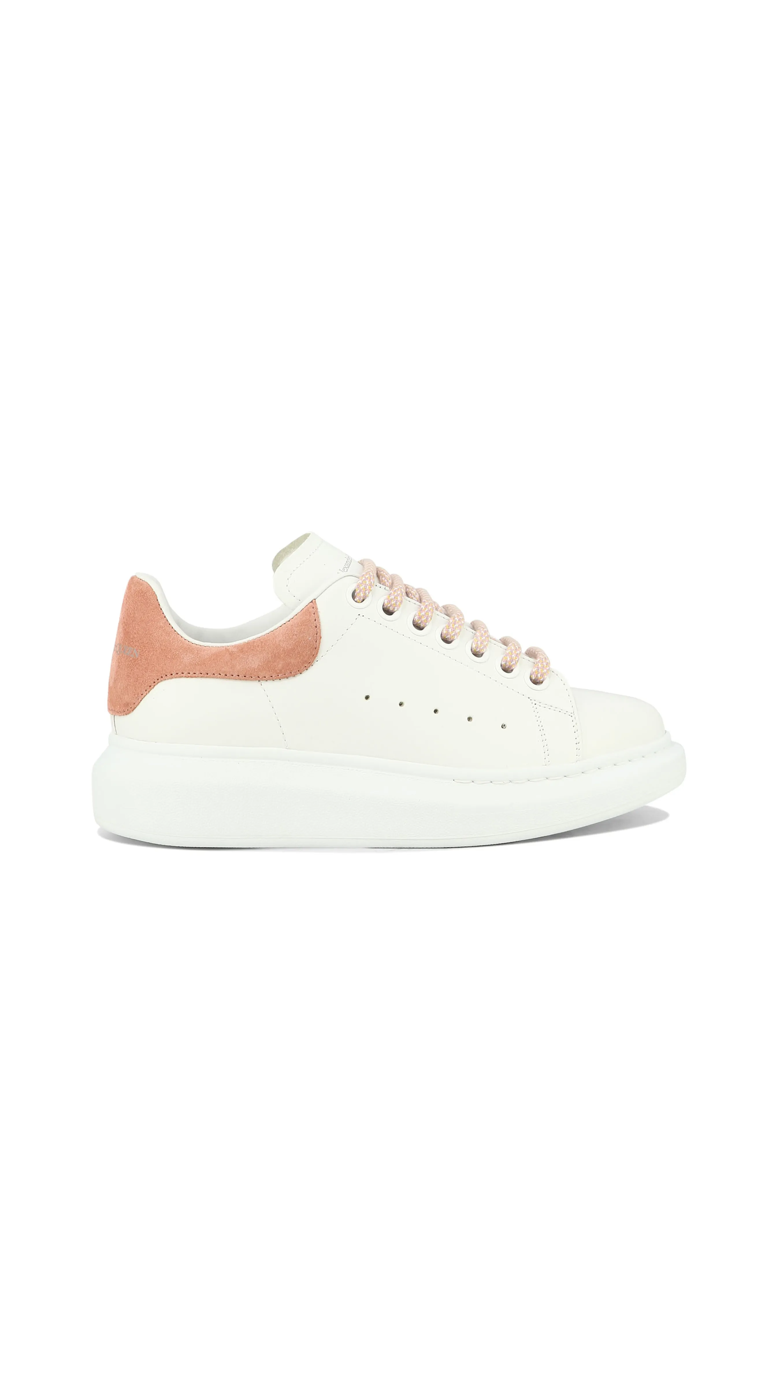 Oversized Sneaker - White/Peach