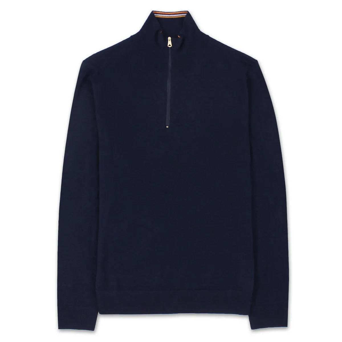 Paul Smith - Zip Neck Jumper in Navy