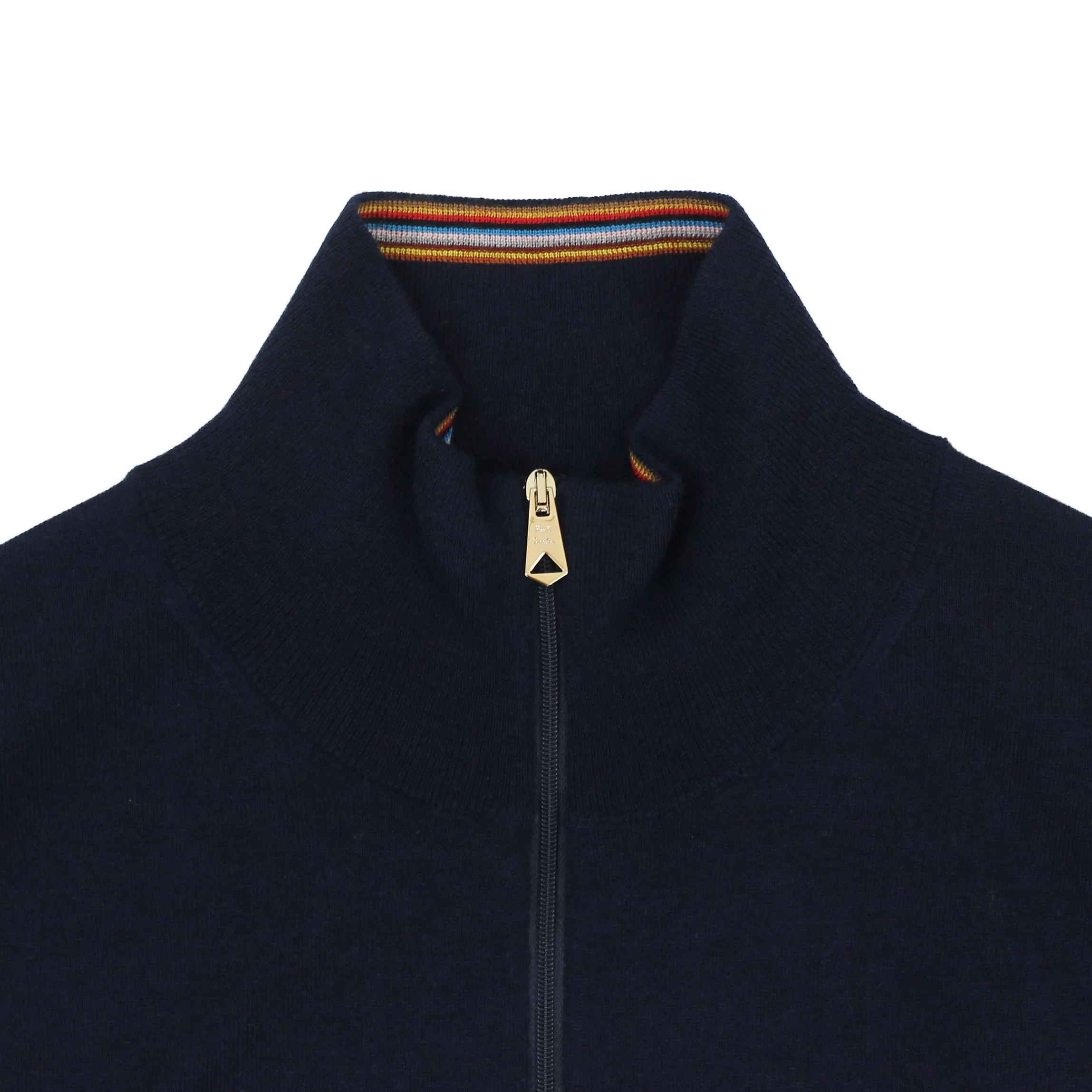 Paul Smith - Zip Neck Jumper in Navy