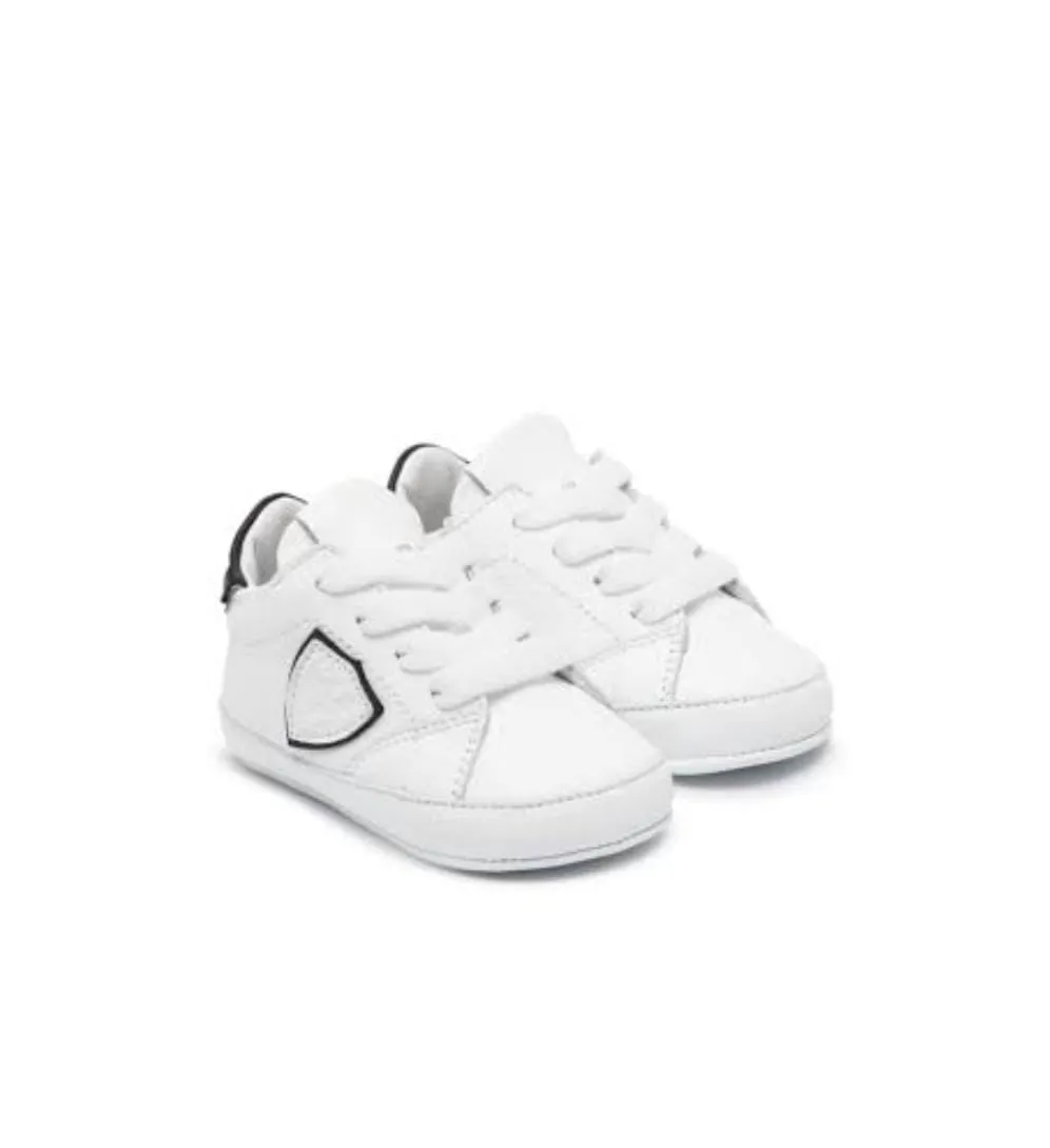 Philippe Sneaker Logo White