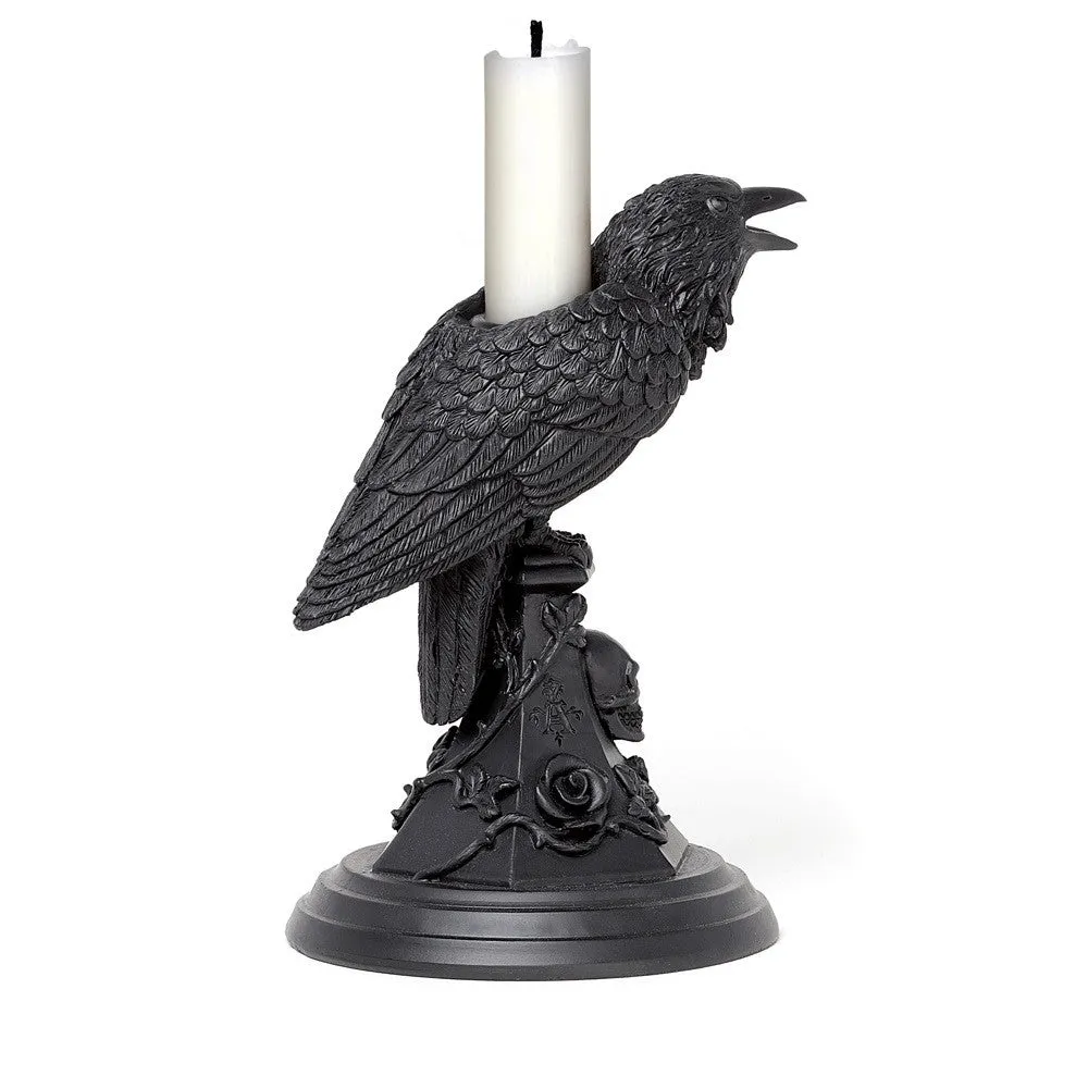 Poe's Raven Candlestick