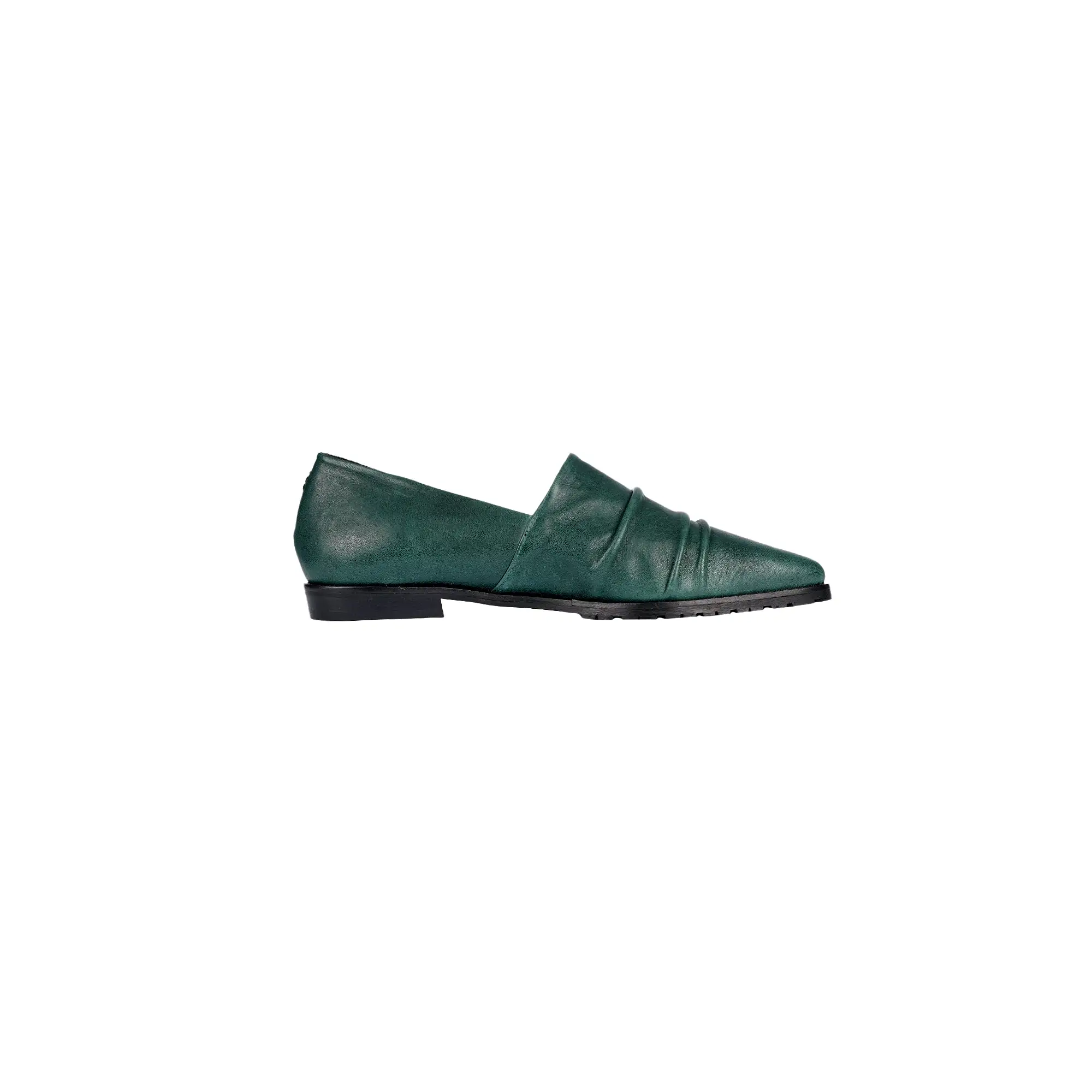 Pointed Loafer Old Iron Teal