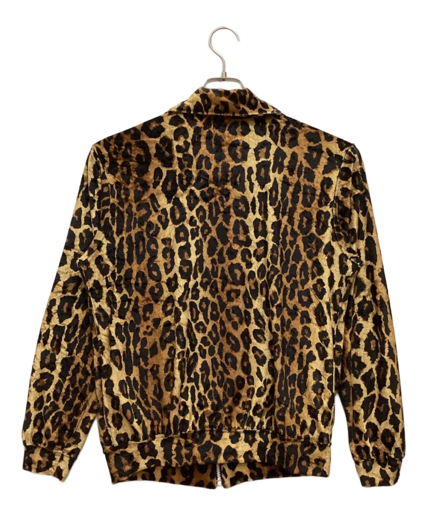 [Pre-owned] WACKO MARIA Leopard-Print Velour Track Jacket