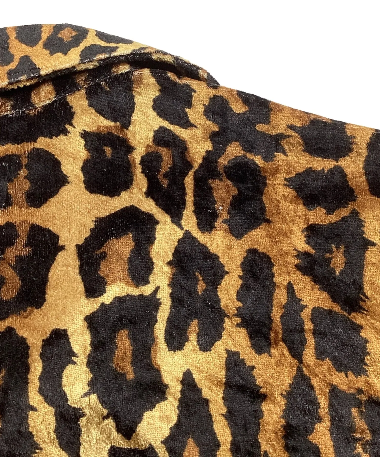 [Pre-owned] WACKO MARIA Leopard-Print Velour Track Jacket